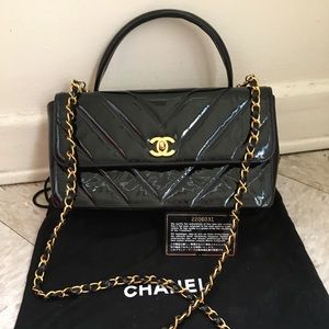 100% authentic Chanel coco handbags rare